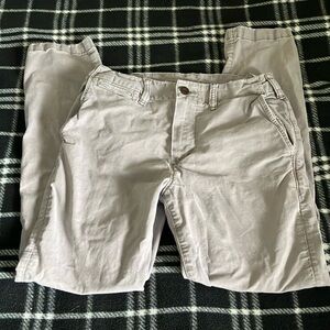 American Eagle Outfitters Gray Chinos Flex Style